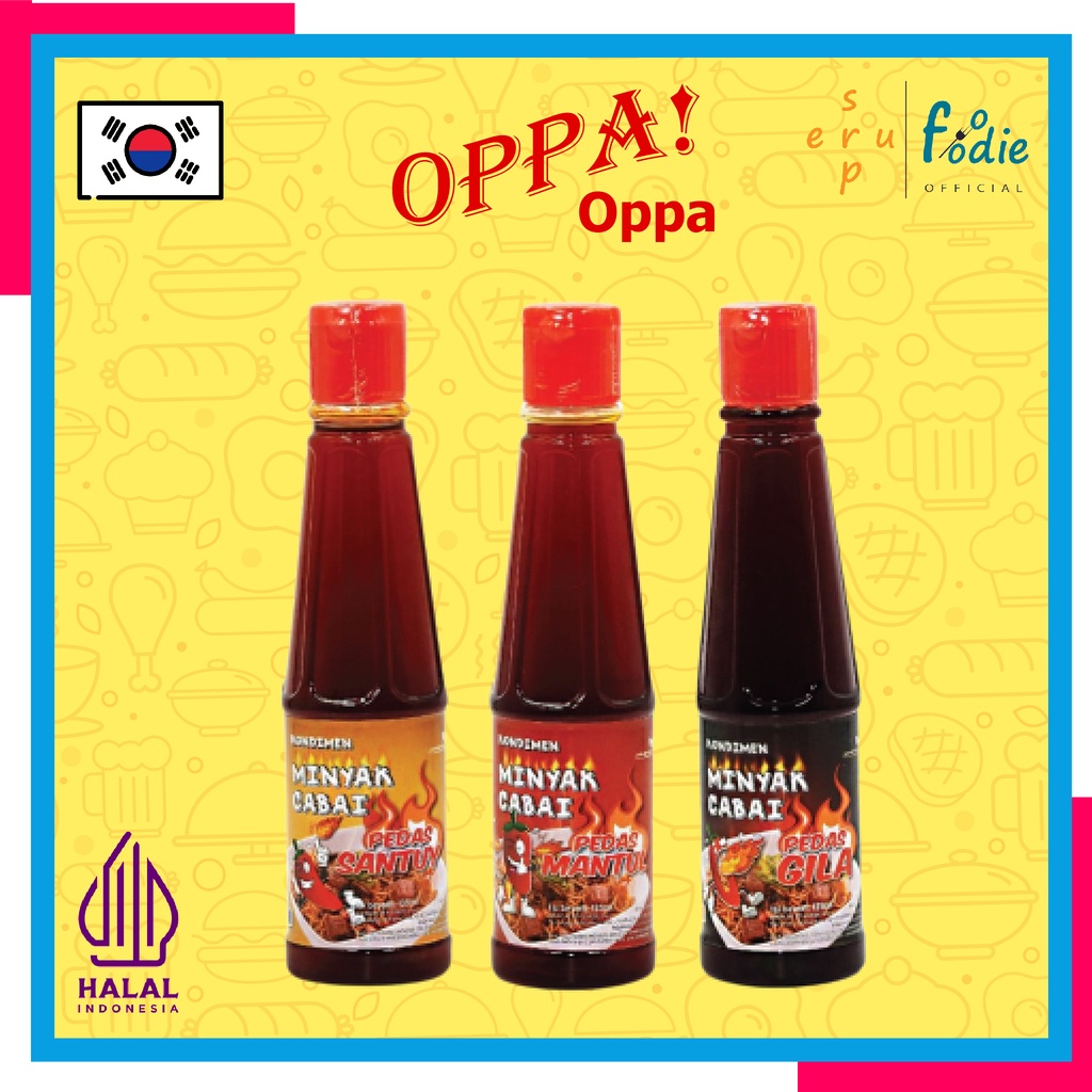 

SUPERFOODIE Minyak Cabai Santuy Pedas Gila Dimsum / Chili Oil Spicy Korean Food Santuy, Mantul and Spicy Gila