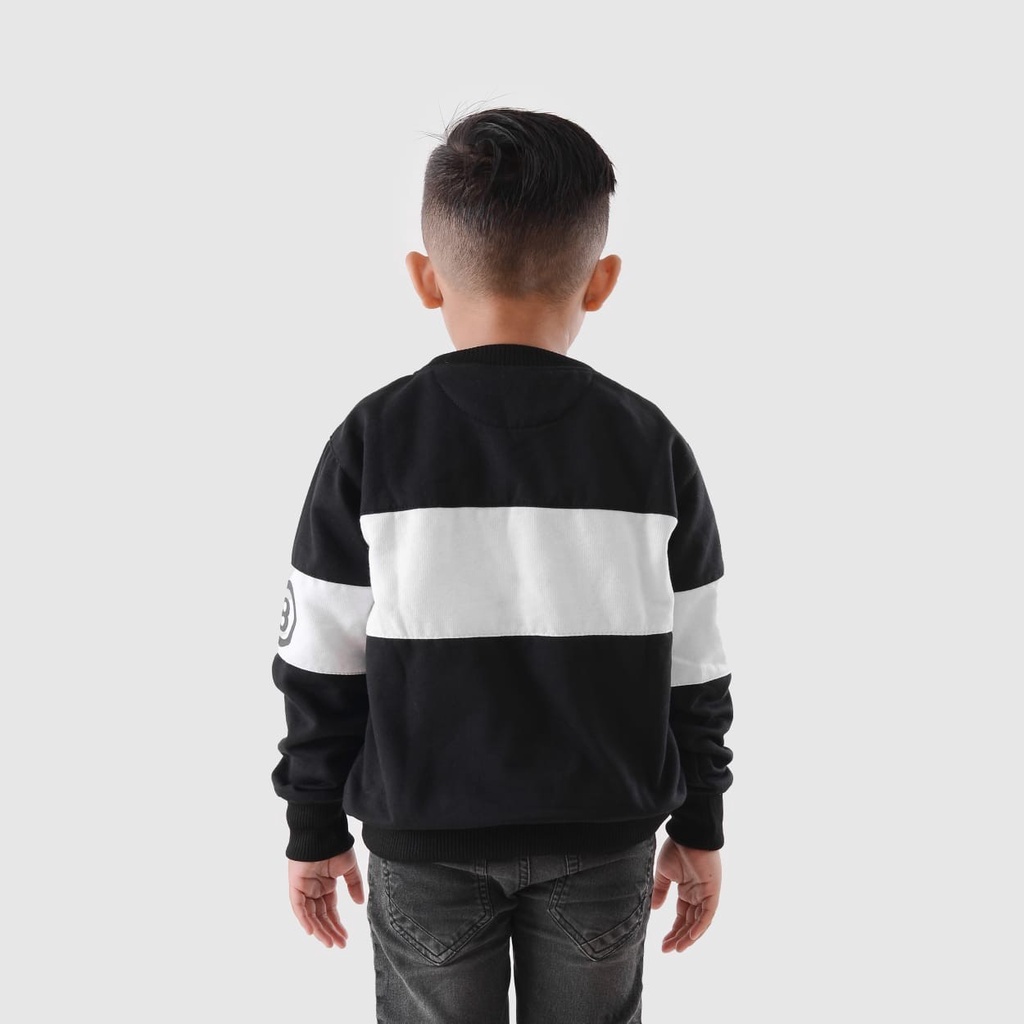 sweater anak crewneck anak laki laki perempuan unisex Usia 4-8 Tahun Blackfield Original