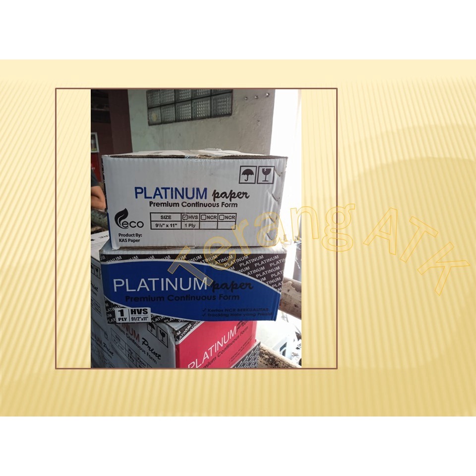 

Continuous Form 9.5 Inch x 11 Inch 1 Ply Merk Platinum