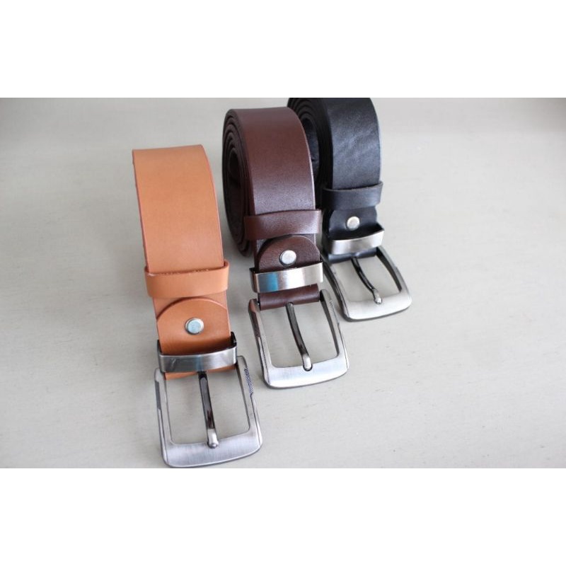 Ikat pinggang pria kulit sapi asli