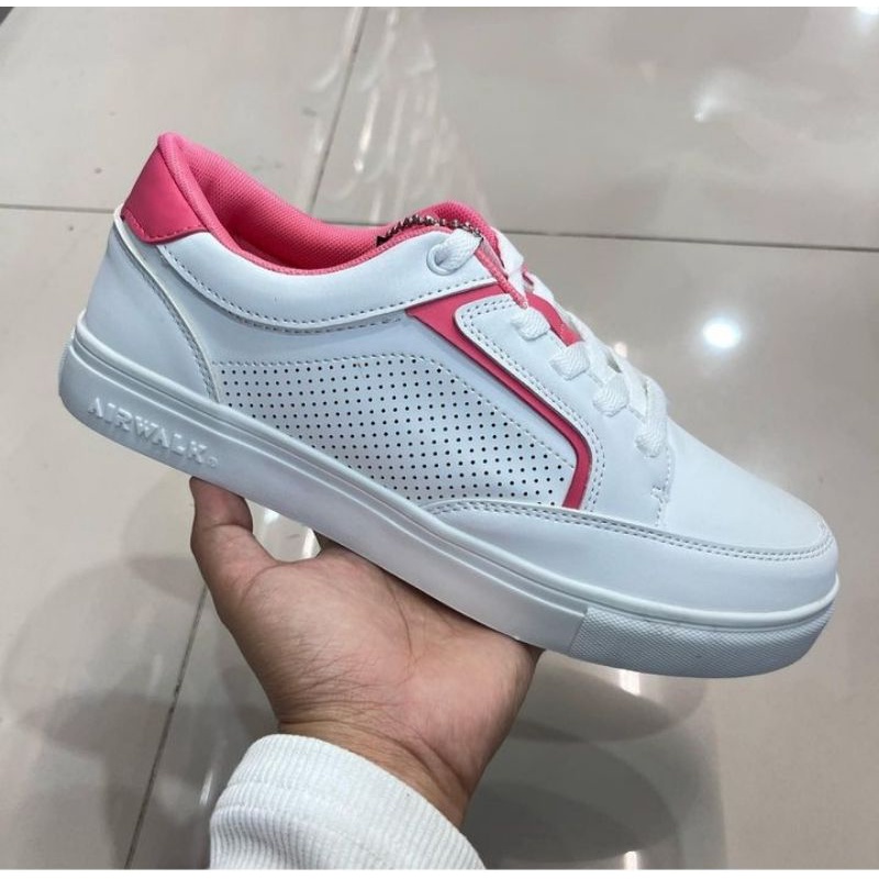 airwalk regina White pink sepatu wanita