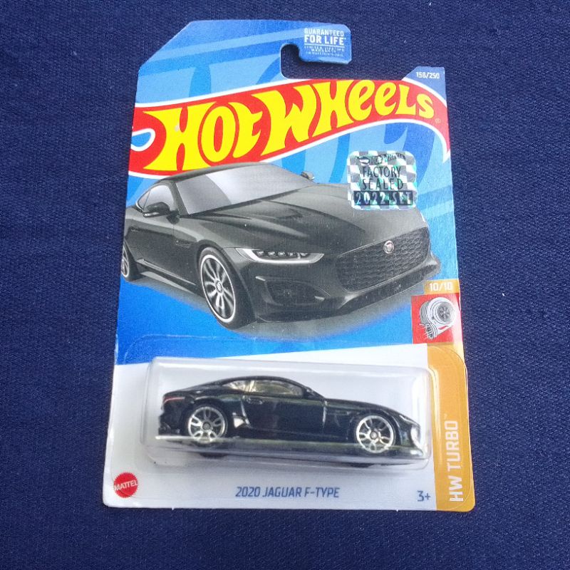 Diecast Hot Wheels Hotwheels HW Turbo 2020 Jaguar F Type Hitam FS