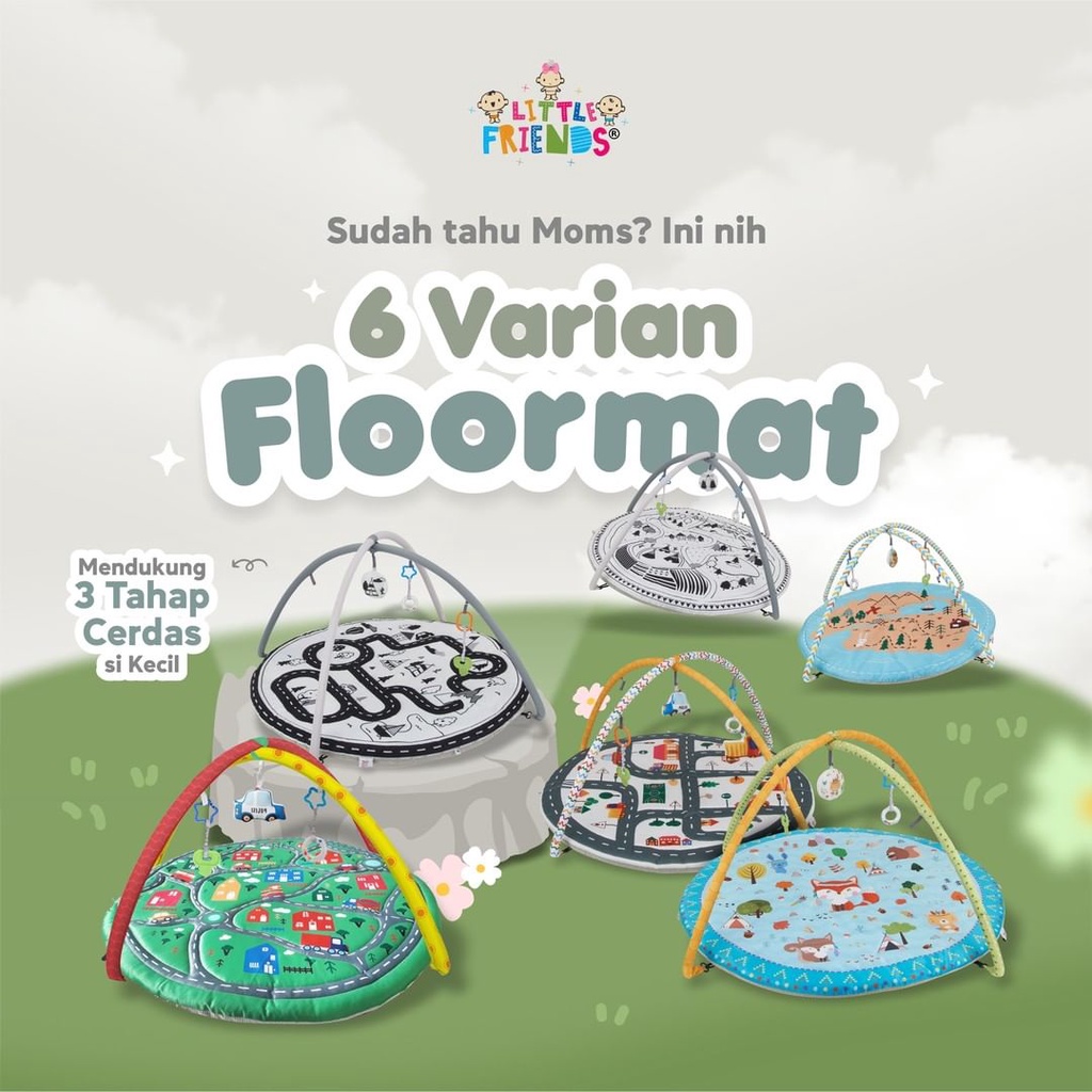 Floormat Little Friends - LFF3010 LFF3020 LFF3030 LFF3040 LFF3050 LFF3060