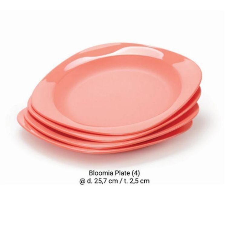 Piring Tupperware set isi 4