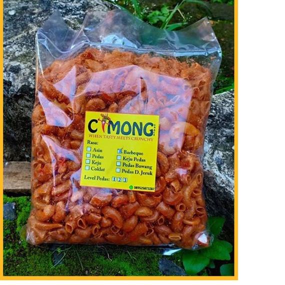 

BAYAR DITEMPAT✔️[1 kg] Makaroni Cimong Bantet Kriuk Cikruh Aneka Rasa|KD3