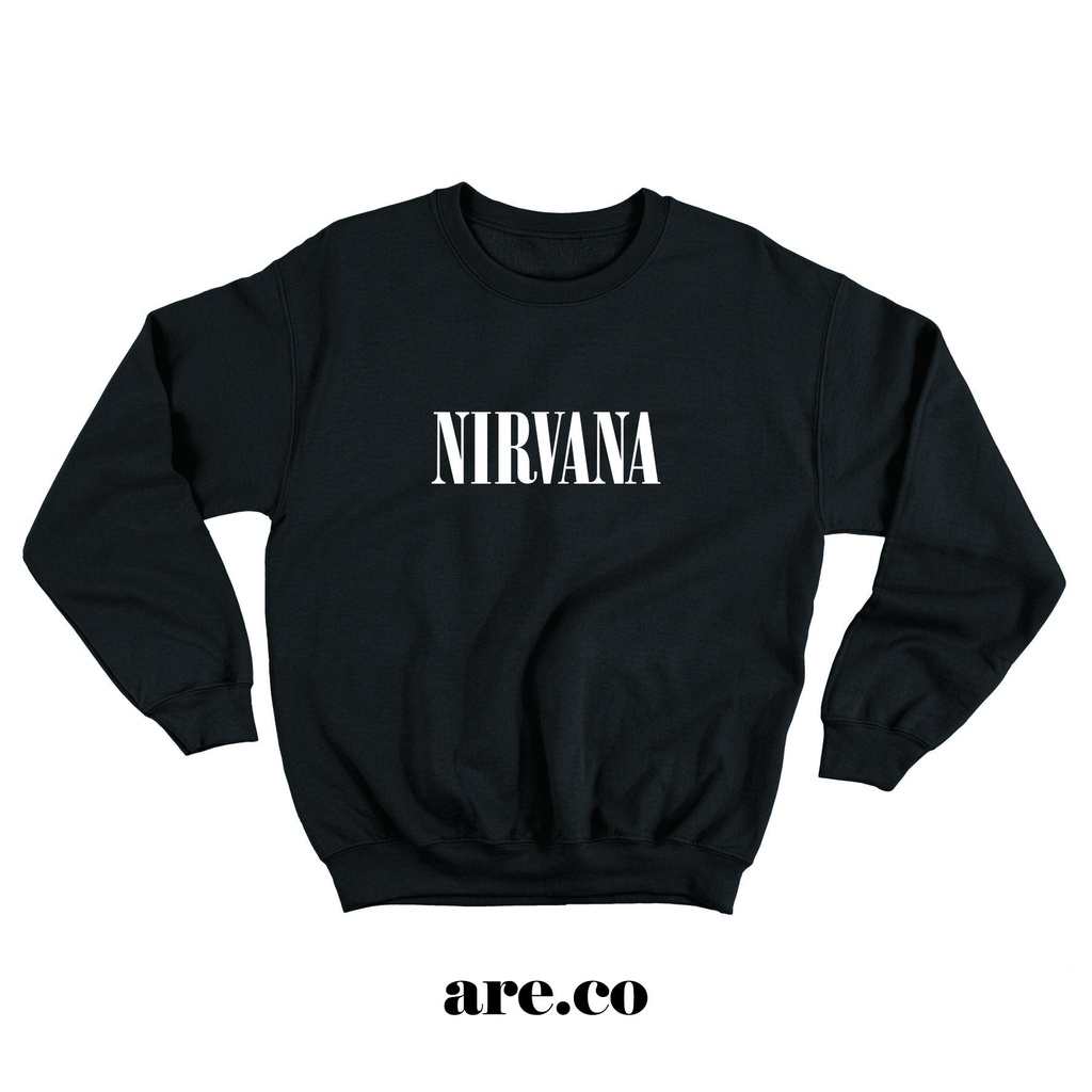 Crewneck Pria Nirvana / Sweatshirt / Jumper pria / Nirvana