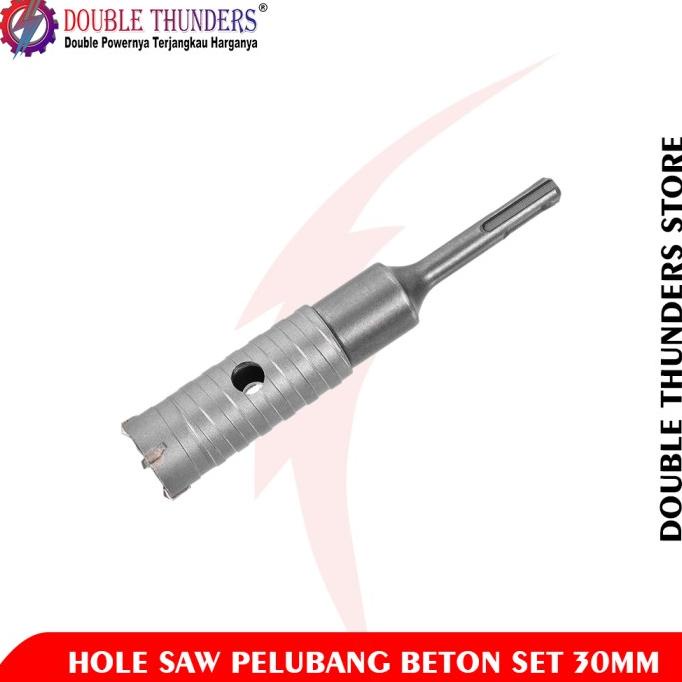 DT Hole Saw Beton Set 30MM / Hole Saw Pelubang Beton Set dthund33