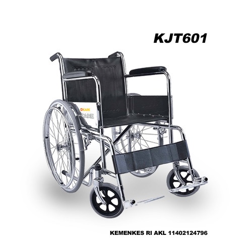 Chrona Care | Kursi Roda Standar KJT601 | Standard Wheelchair Steel