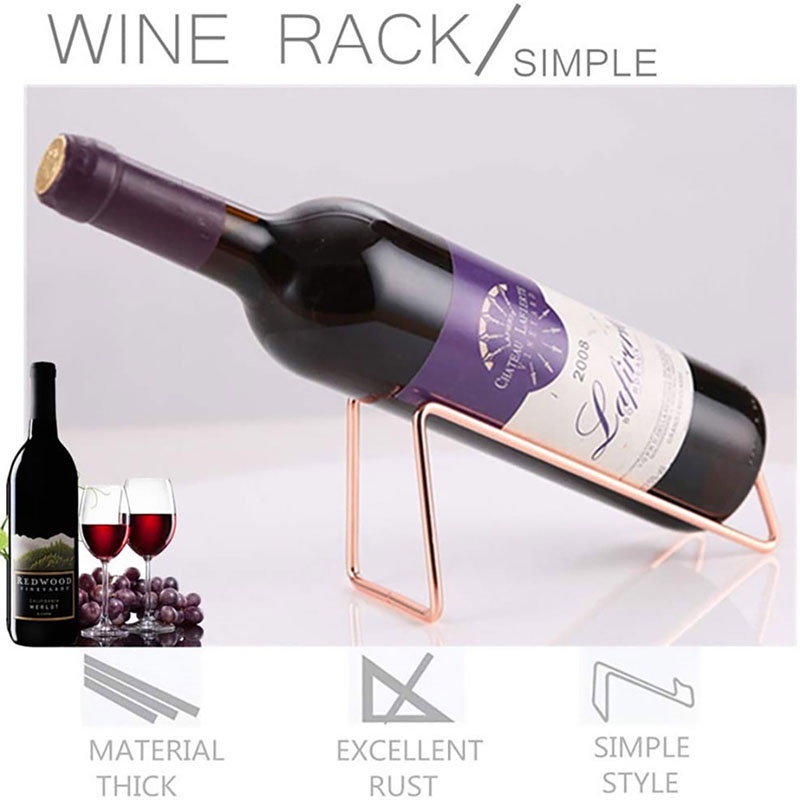 【Stainless Steel】Rak Botol Wine/Stand Botol Wine/Holder Anggur/Holder Wine Botol