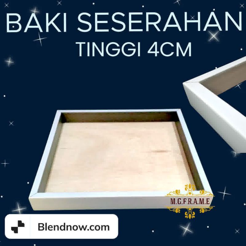 KOTAK BAKI SESERAHAN SANGJIT/ SESERAHAN/BAKI HANTARAN/BOX BAKI SESERAHAN HANTARAN S 418