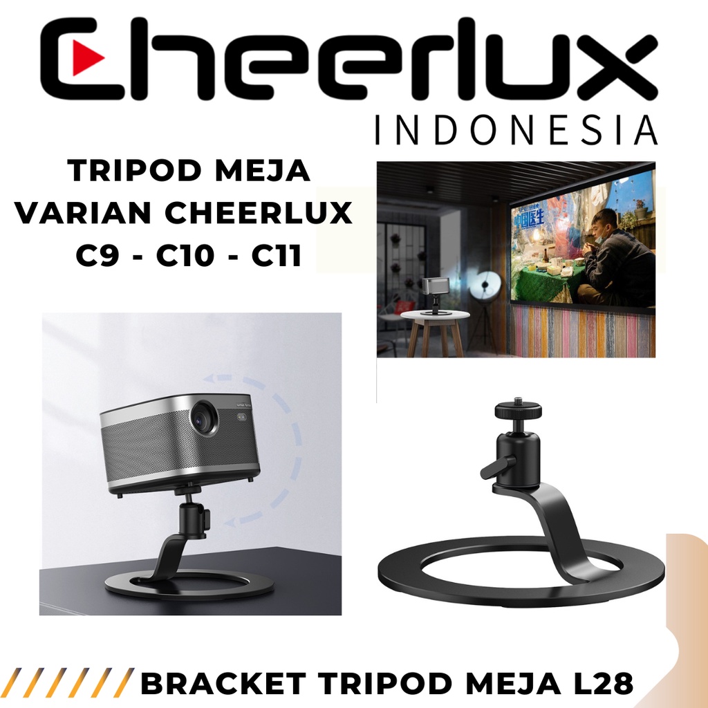 DUDUKAN PROYEKTOR MINI | STAND MEJA PROYEKTOR | BRACKET PROYEKTOR DESKTOP PROJECTOR BRACKET AERA L28