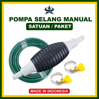 GEMUK Pompa Manual Bahan Bakar / Pompa Alat Sedot Air Minyak Bensin Mobil Portable Universal / Pompa pemindah air manual