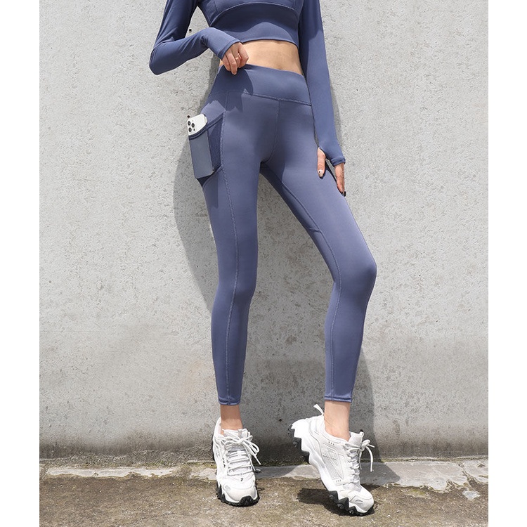 WiZi Celana Olahraga Wanita Legging Highwaist Training Wanita Jogger Pants Wanita Celana Yoga