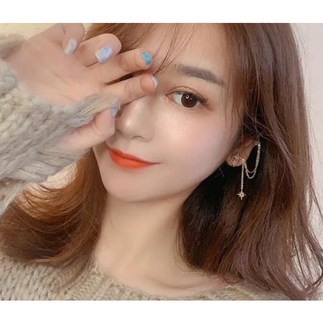 Anting anting mewah elegan gaya korea