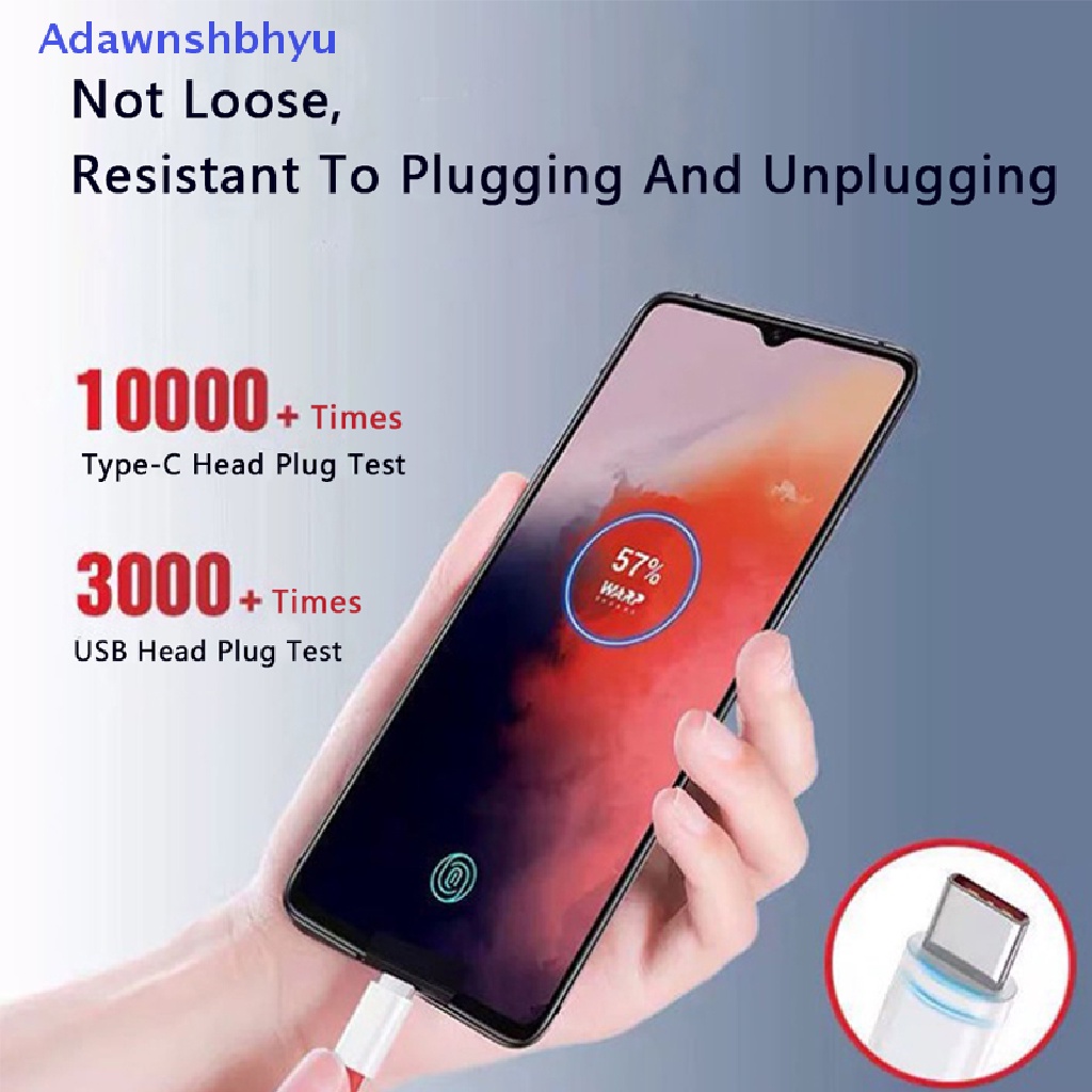 Adhyu Portable Original Oneplus 8Tpro Warp Charge Type-C Kabel Dash 6A Fast Charge ID