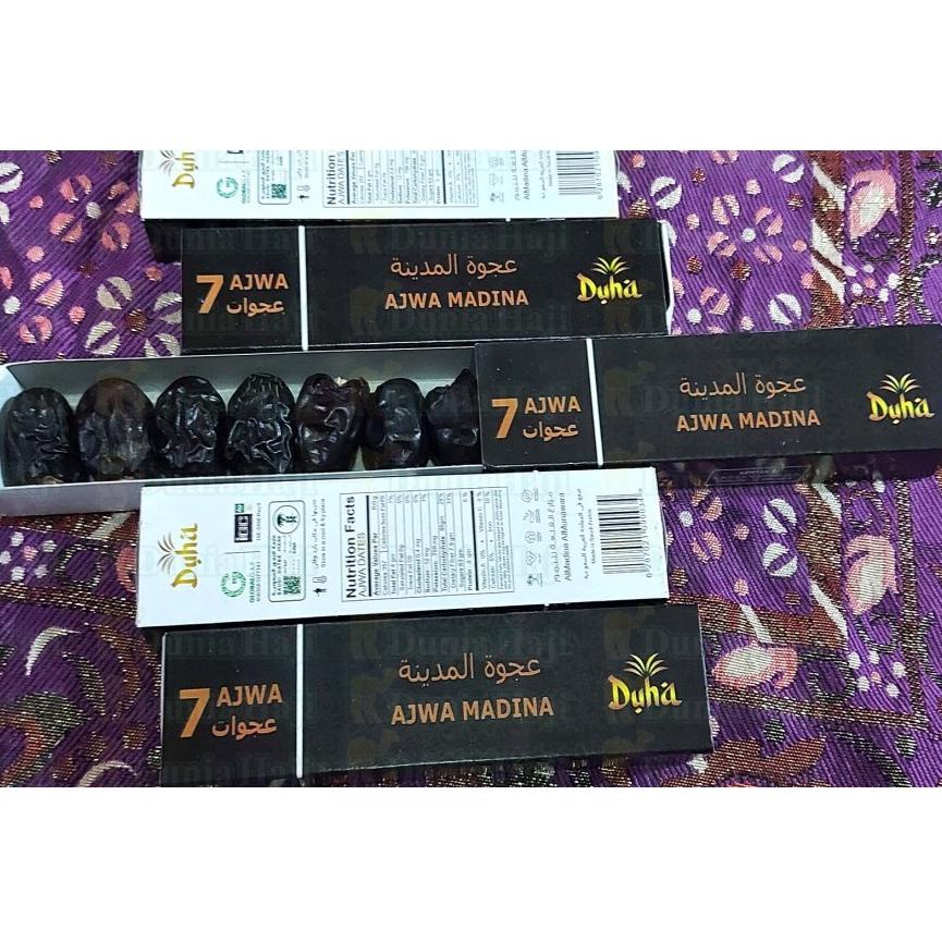 

4.4 sale Kurma Ajwa Seven 7 Azwa Kurma Nabi Asli Arab Oleh Oleh Haji dan Umroh /Pcs
