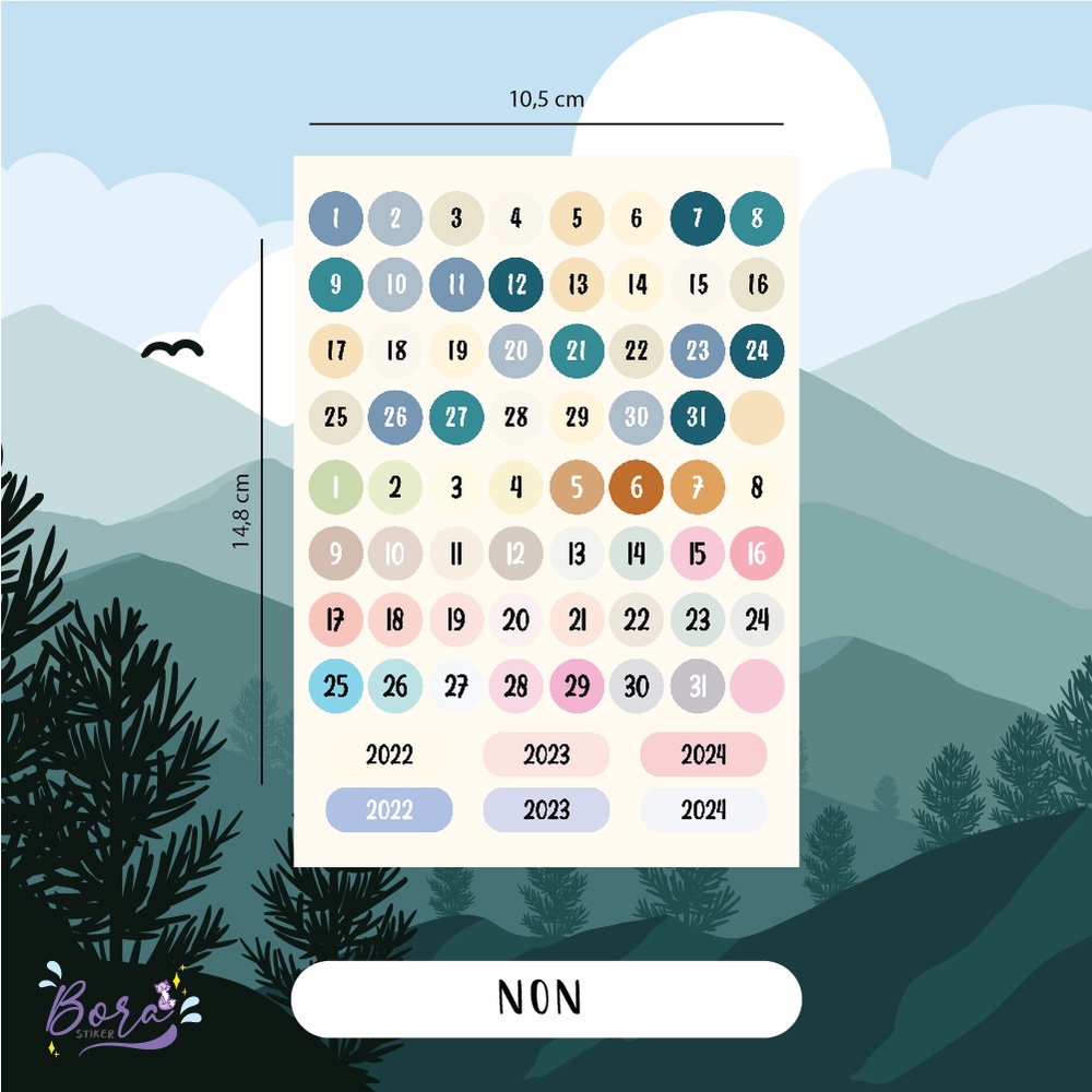 

Stiker Journal Angka Huruf / Sticker Vintage / Stiker Travel / Stiker Binder