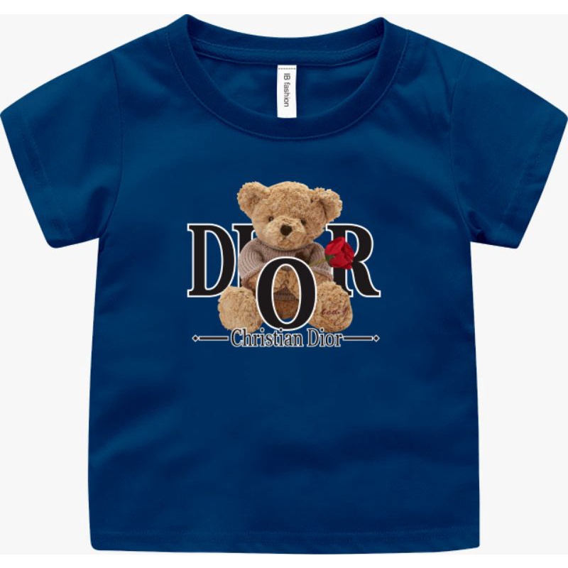 Kaos Anak Umur 2 Sampai 10 Tahun D10R Bear Atasan Anak Cewek T Shirt Anak Laki Kaos Oblong Ank