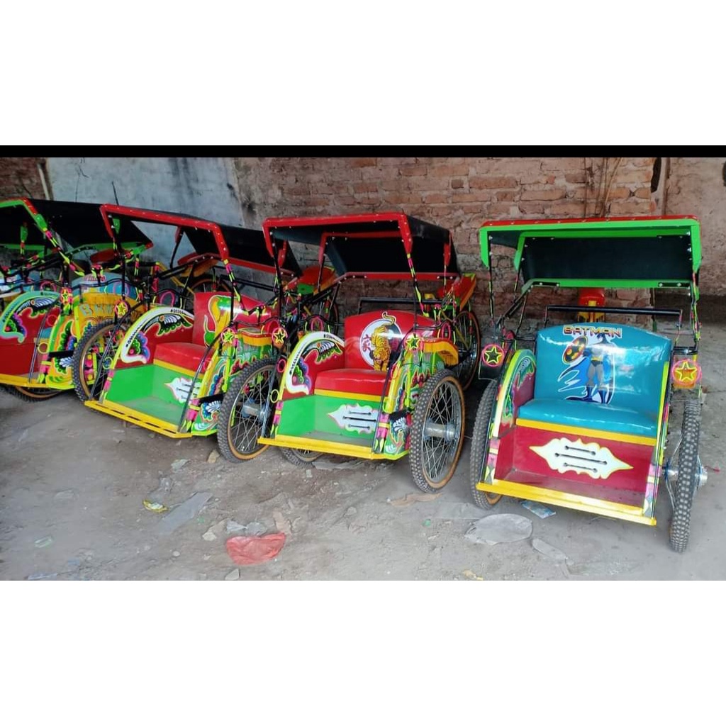 Becak mini,becak cina,becak shanghai,becak mini anak