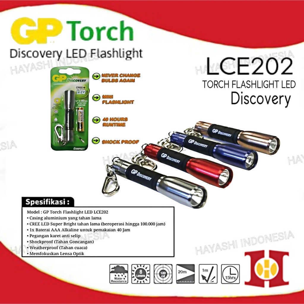 GP DISCOVERY SENTER FLASHLIGHT