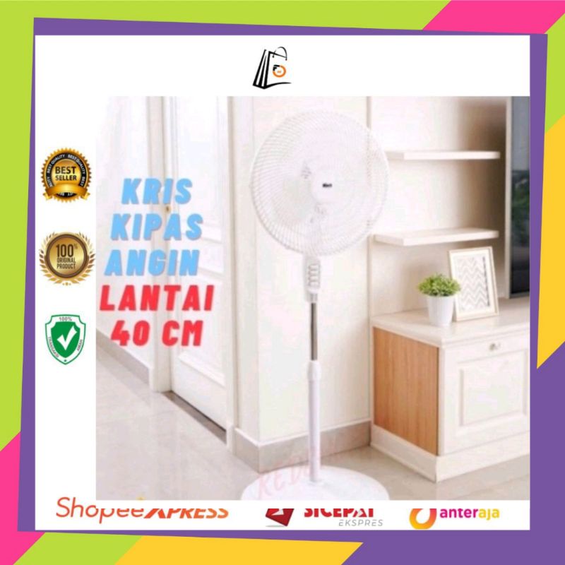 Kipas Angin/Kipas Angin Lantai/Kipas Angin Berdiri putih/Kipas Angin Kris/Kipas Berdiri