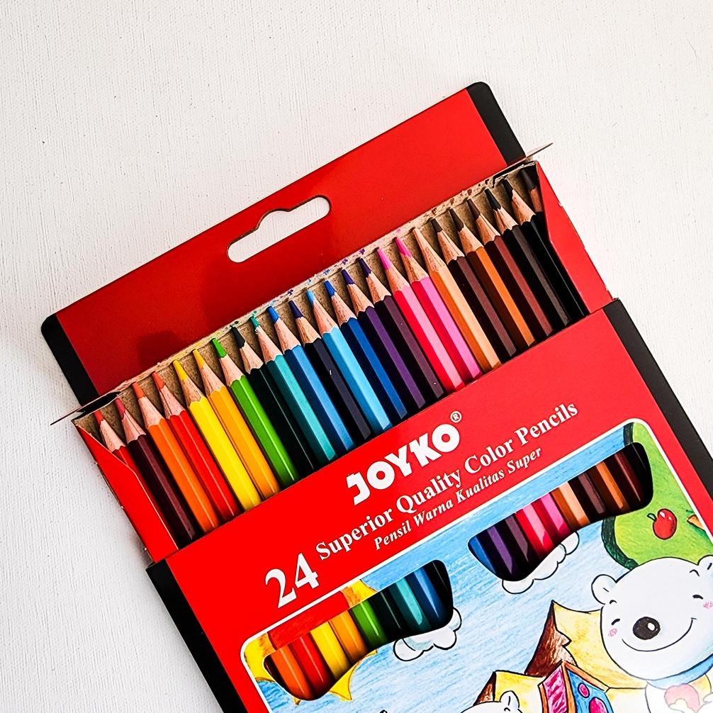 

Model Baru - Pensil Warna Joyko / Color Pencil Pastel Neon Standard !