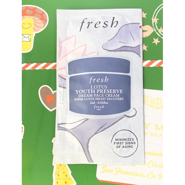 freshh Lotus Youth Preserve Dream Face Night Cream