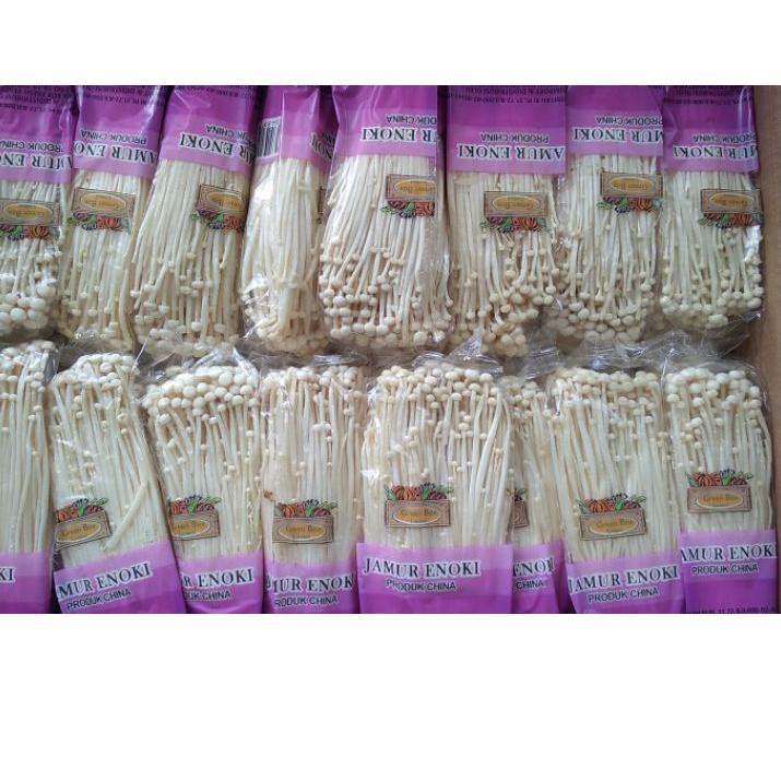 

↑ Jamur Enoki Import 100 Gram ㄴ