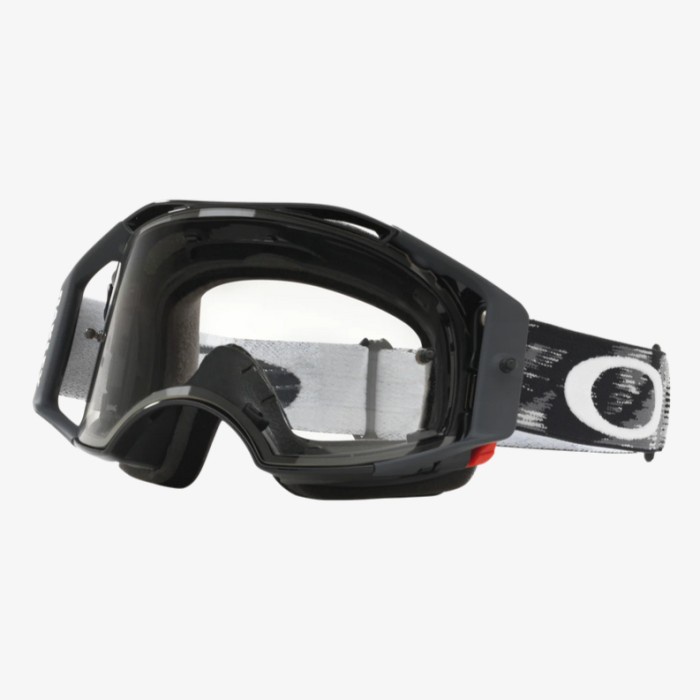 GOGGLE OAKLEY AIRBRAKE - JET BLACK SPEED STRAP