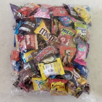 Gantungan Kunci Snack - Gantungan Kunci Bentuk Snack Jajanan Warung Snack Drink