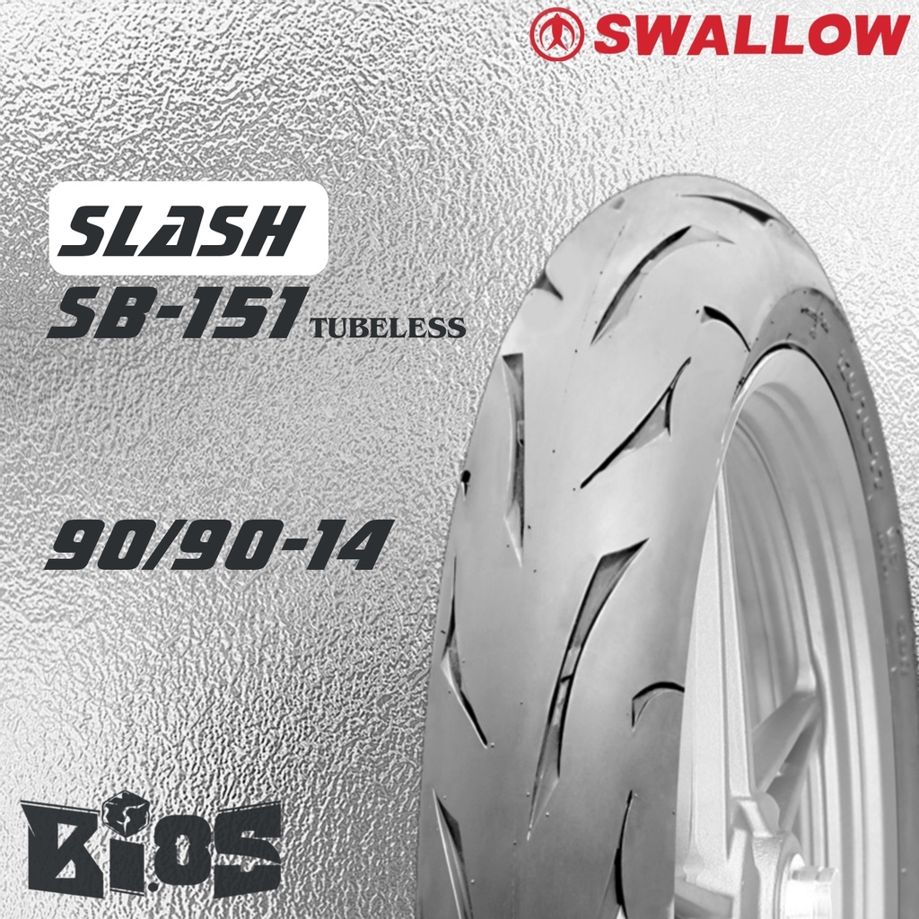 SWALLOW SLASH SB-151 BAN TUBELESS MATIC RACING SOFTCOMPOUND RING 14