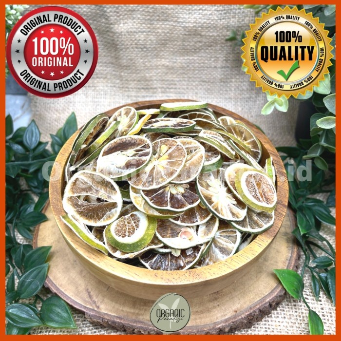 

Dried Lime Slice / Jeruk Nipis Kering Iris Premium 500 gram