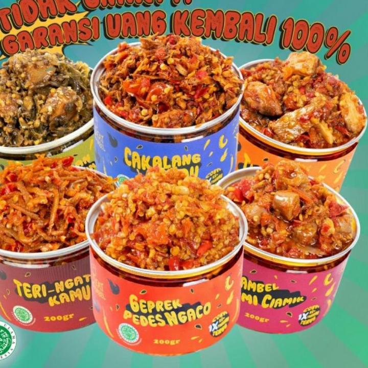 

AGG166 Eat Sambel Sambel Cumi Sambel Teri Tuna Ayam Suwir Eatsambel 200gr |||