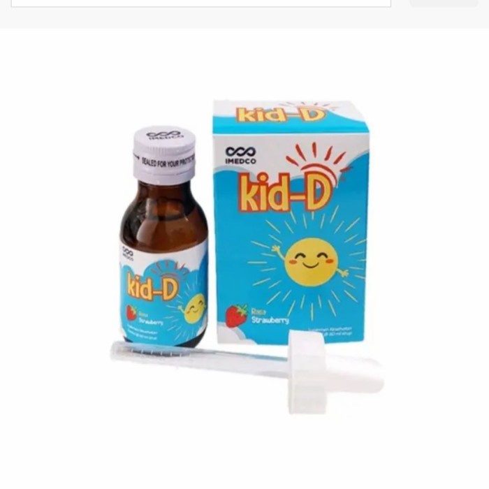 kid d syrup/ vitamin d3 anak