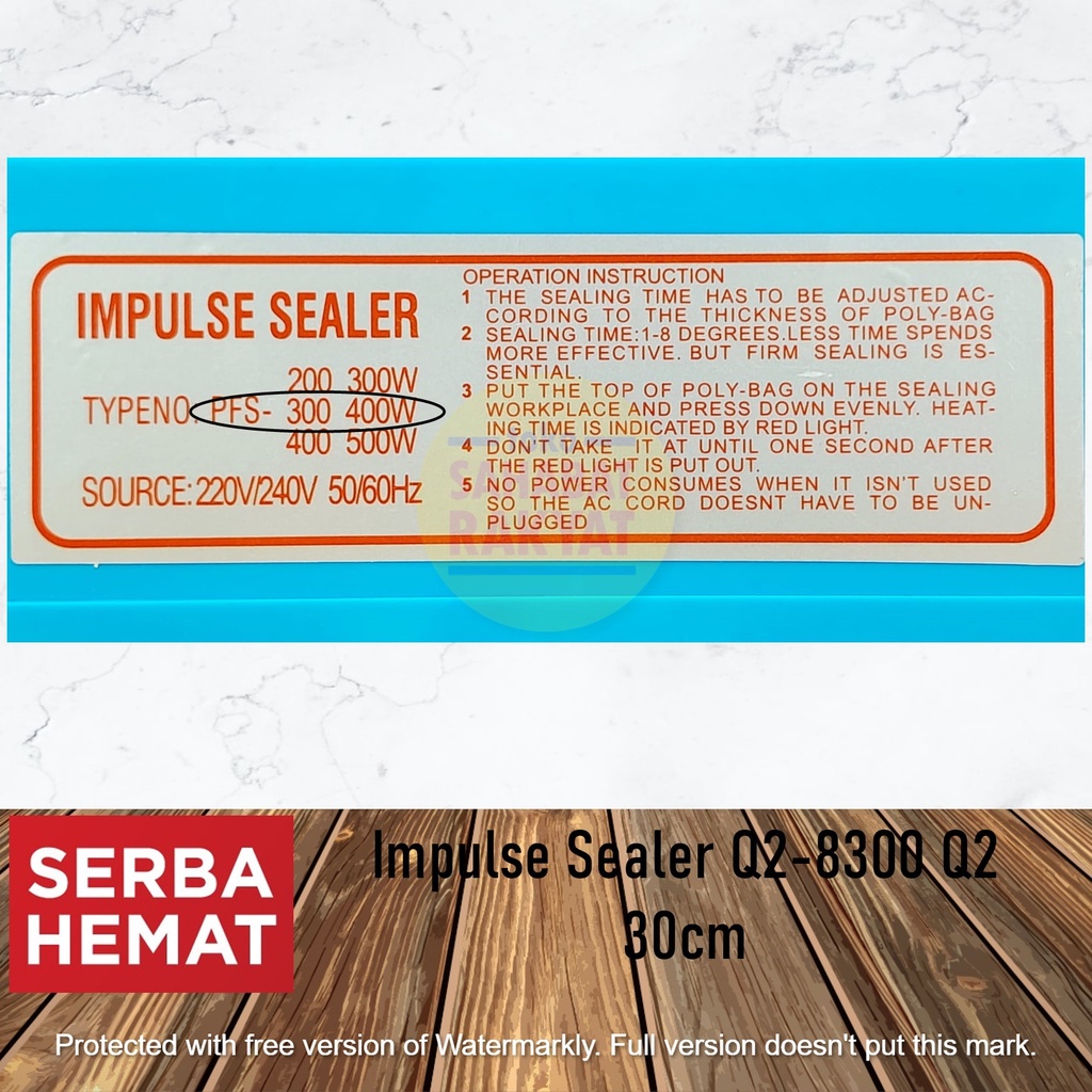 GG-Impulse Sealer Q2-8300 Q²
