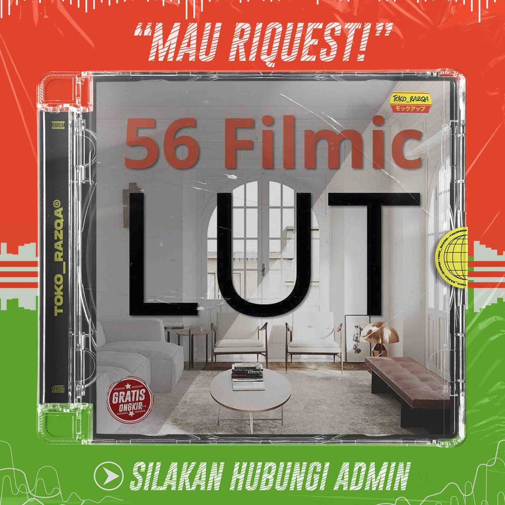 Filmic LUTs - Professional Pack - 3D Collective + Turtorial ◖LUTs◗