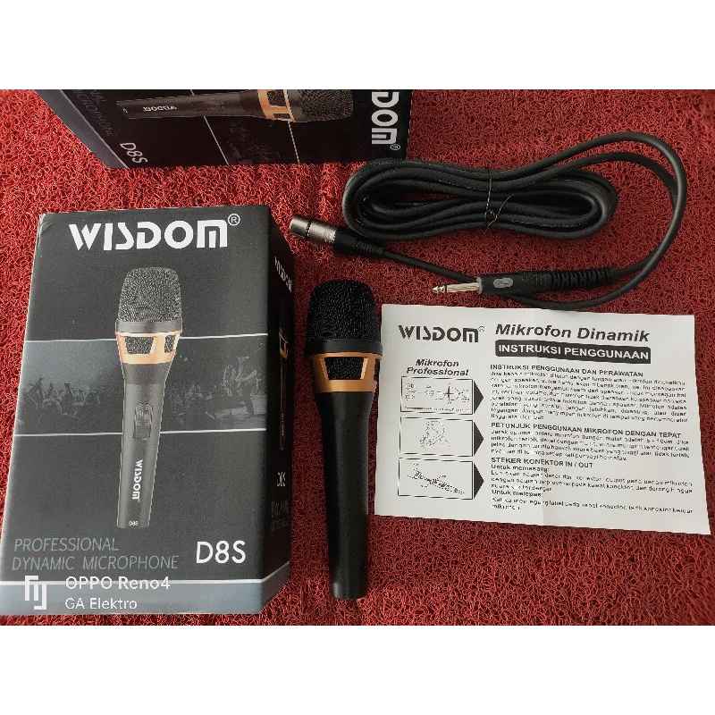 mic kabel wisdom D8S Original