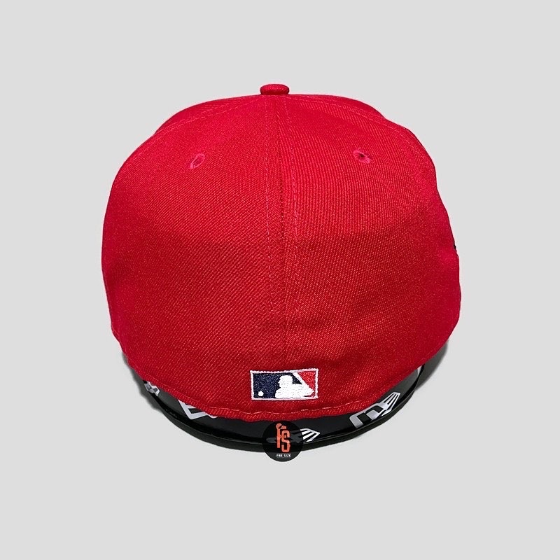 TOPI NEW ERA ORIGINAL 5950 125TH ANNIV SAINT LOUIS CARDINALS RED