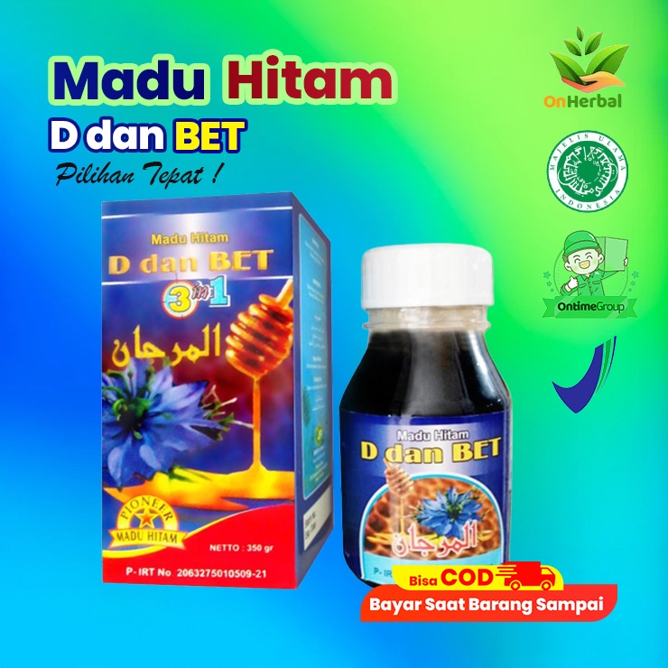 

Madu Diabet - Madu Hitam D Dan BET - Madu Hitam Pahit 3 in 1 DIABET On Herbal