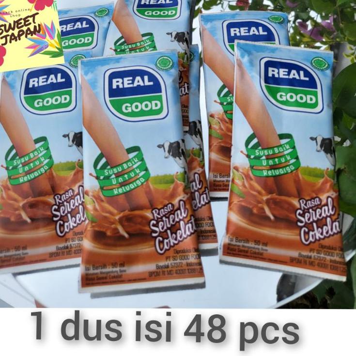 

Serbuuu REAL GOOD 1 DUS ISI 48 PCS..
