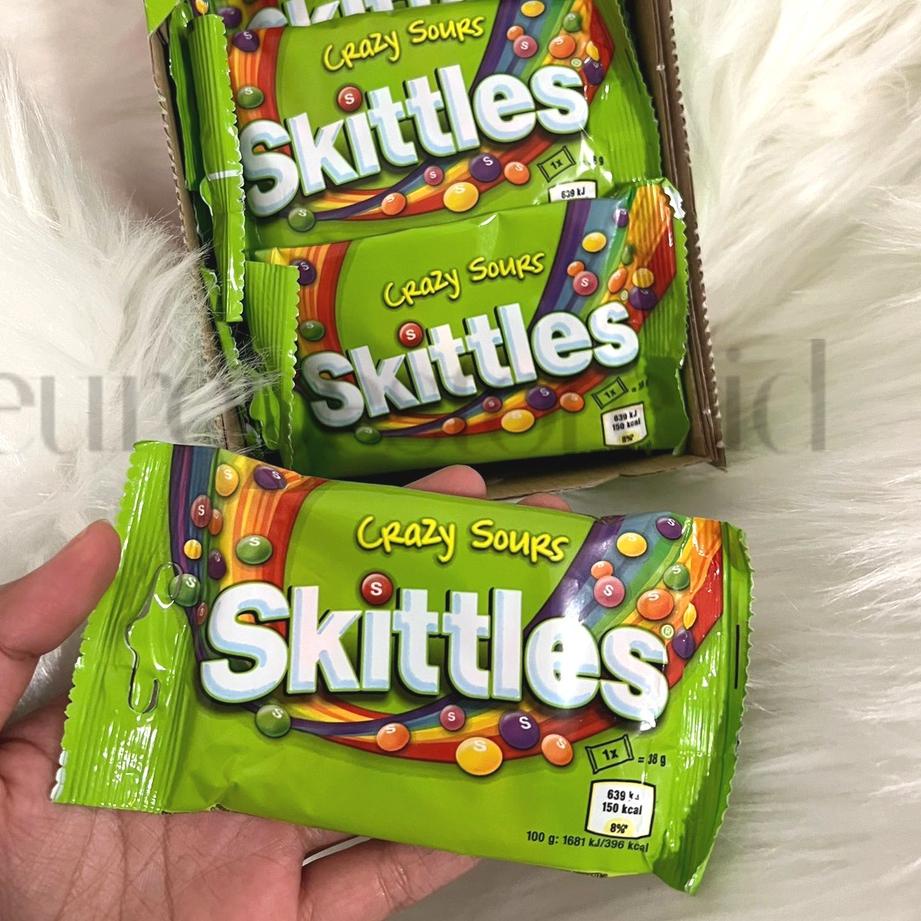 

Menarik ♗ Skittles Fruits & Crazy Sour 38g Eceran!!