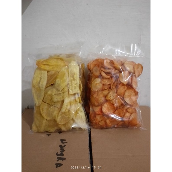 

Keripik Singkong Pedes Asin Daunjeruk (250)gr