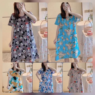 DS024 Daster Import Baru Kekinian Daster Wanita Dewasa Jumbo Ld110 Daster Payung Daster Lowo bahan K