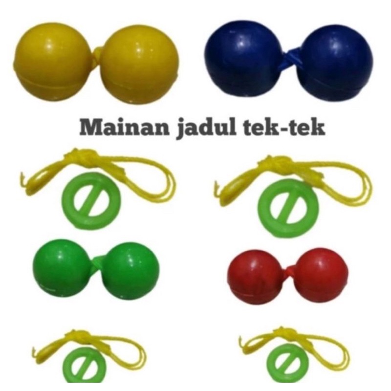 Mainan Latto Latto / Mainan Viral /Lato Lato/ mainan tek tek /mainan jadul / tradisional
