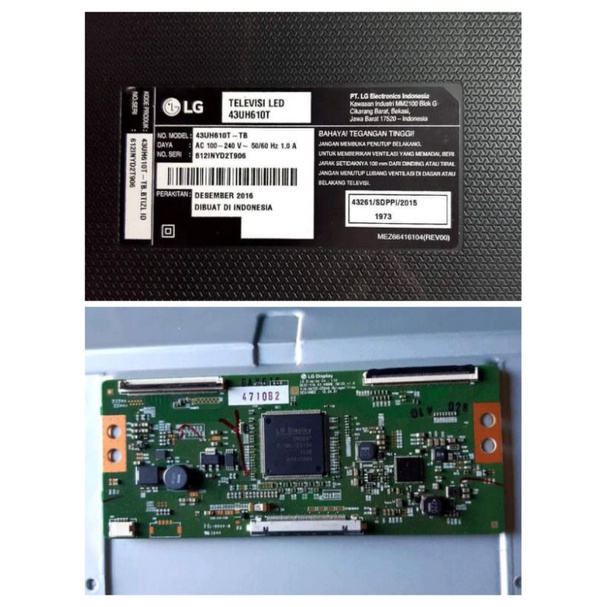 TCON TCON LG 43uh610t 43uh610