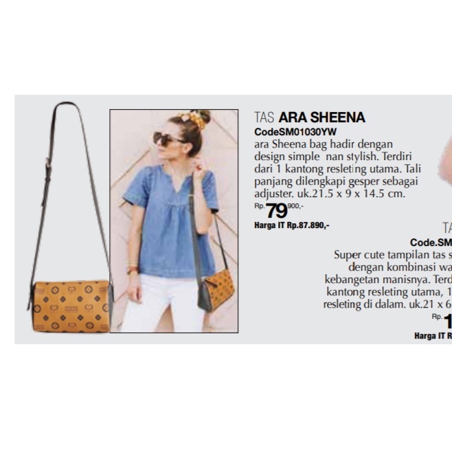 TAS WANITA SELEMPANG SHEENA MARVIN