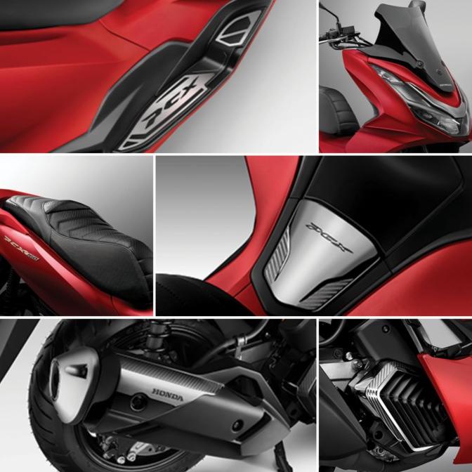 BIG SALE (BISA COD) Paket Ganteng Asesoris PCX 160 Original HONDA TERLARIS TERPERCAYA ORIGINAL