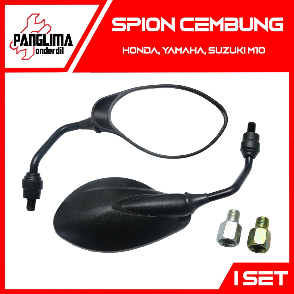 Spion Cembung Model Yamaha X1 Bisa Untuk Yamaha-Hnd-Szk M10 Sepion-Kaca-Mirror-Cermin Kiri-Kanan Mio-Jupiter-F1ZR-Aerox-PCX-Beat-Tiger-Grand