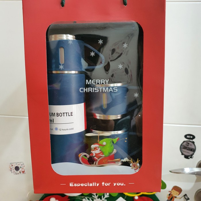 GIFTSET Christmas Hampers Natal Set Tumbler Termos Exclusive Mewah