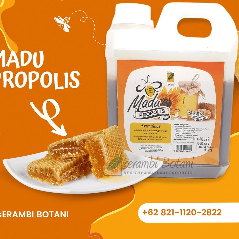

EXCLUSIVE!Madu Asli Murni Propolis 1kg Serambi Botani Standar Internasional|SQ8